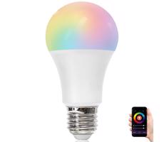 B.V. LED RGBW Dimmelhető izzó A60 E27/9W/230V 2700