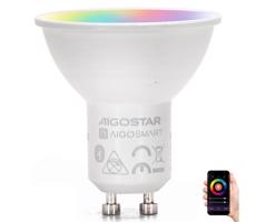 B.V. LED RGBW Dimmelhető izzó MESH Intelligens GU10/6,5W/230V 2700