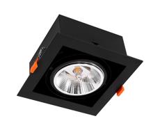 Beépíthető lámpa PLAZA AR111 1xGU10/12W/230V fekete
