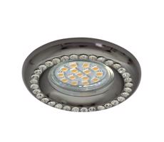 Beépíthető lámpa SOC 1xGU10/50W/230V fekete