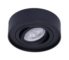Beépíthető spotlámpa NUSA 1xGU5,3/MR16/50W/12V kerek fekete