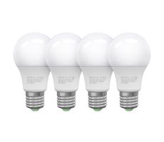 Brilagi KÉSZLET 4x LED Izzó ECOLINE A60 E27/10W/230V 4000K
