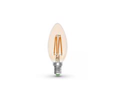 Brilagi LED Izzó CLASIC AMBER C35 E14/5W/230V 2200K