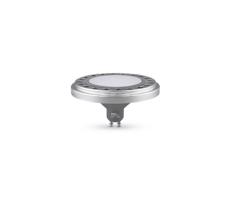 Brilagi LED Izzó ECOLINE AR111 GU10/12W/230V 3000K 120° ezüst