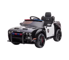Buddy Toys Elektromos autó Dodge Challenger Rendőrautó 50W/4500 mAh  fekete/fehér
