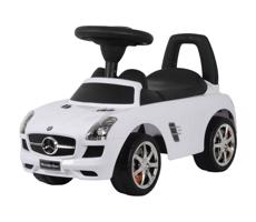 Buddy Toys Tolósbicikli Mercedes fehér/fekete
