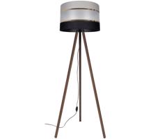 CORAL Állólámpa 1xE27/60W/230V barna/fekete/szürke/arany