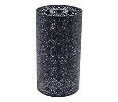 Csere lámpabúra csillárhoz SAMIRA E27 átm. 15 cm fekete
