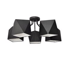 Csillár ADAMANT 5xE27/15W/230V fekete