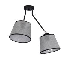 Csillár ASTA 2xE27/60W/230V fekete