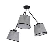Csillár ASTA 3xE27/60W/230V fekete