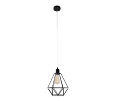 Csillár KARO 1xE27/15W/230V fekete