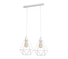 Csillár KARO 2xE27/15W/230V fehér