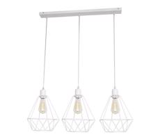 Csillár KARO 3xE27/15W/230V fehér