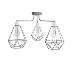 Csillár KARO 3xE27/15W/230V szürke