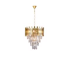 Csillár láncon ASPEN GOLD 9xE14/40W/230V
