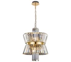 Csillár láncon AURELIA 8xE14/40W/230V arany