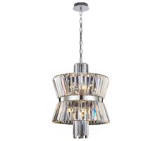 Csillár láncon AURELIA 8xE14/40W/230V króm