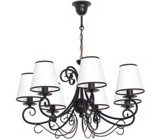 Csillár láncon DIVA 7xE14/60W/230V