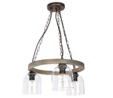 Csillár láncon HAKON 3xE27/60W/230V