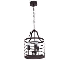 Csillár láncon SINGLE 6 3xE27/60W/230V