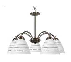 Csillár láncon ULI 5xE27/60W/230V