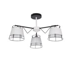 Csillár rúdon 3xE27/60W/230V fehér