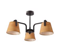 Csillár rúdon AMBERG 3xE14/40W/230V barna