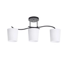 Csillár rúdon ESNYR 3xE27/40W/230V fekete/fehér