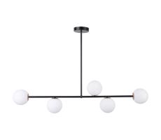 Csillár rúdon GAMA 5xG9/12W/230V fekete