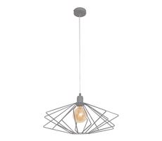 Csillár SATURN 1xE27/15W/230V szürke