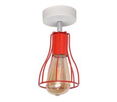 Csillár TUBE II 1xE27/15W/230V piros