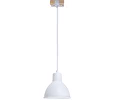 Csillár zsinóron 1xE27/40W/230V fehér