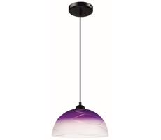 Csillár zsinóron 1xE27/60W/230V lila
