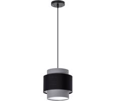 Csillár zsinóron 1xE27/60W/230V szürke