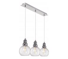 Csillár zsinóron AKSO 3xE14/40W/230V ezüst