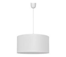 Csillár zsinóron ALBA 1xE27/15W/230V á. 40cm fehér