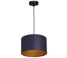 Csillár zsinóron ARDEN 1xE27/60W/230V á. 25 cm lila/arany