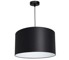 Csillár zsinóron ARDEN 1xE27/60W/230V á. 40 cm fekete/fehér