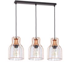 Csillár zsinóron ARIA 3xE27/60W/230V réz