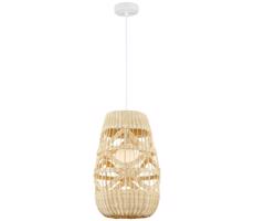 Csillár zsinóron ARONA 1xG9/9W/230V átm. 25 cm rattan