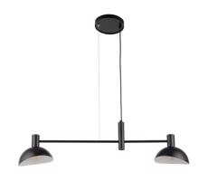 Csillár zsinóron ARTIS 2xE14/40W/230V fekete