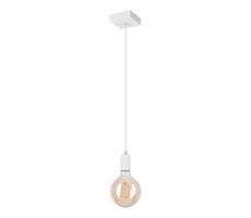 Csillár zsinóron ASTRID 1xE27/60W/230V fehér
