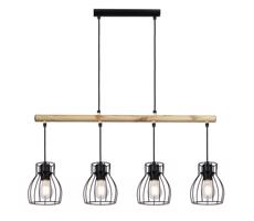 Csillár zsinóron BERNITA 4xE27/60W/230V
