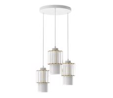 Csillár zsinóron BLANCO 3xE27/60W/230V fehér