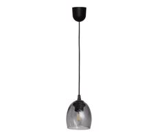 Csillár zsinóron BRILLANT 1xE27/15W/230V szürke