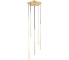 Csillár zsinóron CARMEN 5xG9/40W/230V á.30 cm arany