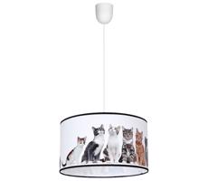 Csillár zsinóron CATS 1xE27/60W/230V