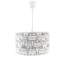 Csillár zsinóron CATS 1xE27/60W/230V