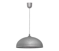 Csillár zsinóron CIRCLE 1xE27/15W/230V szürke